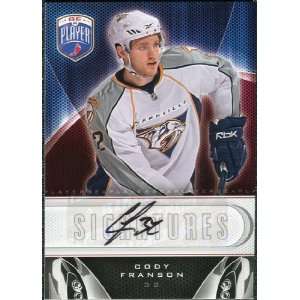   Player Signatures #SCF Cody Franson Autograph Sports Collectibles