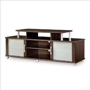   South Shore City Life TV Stand in Chocolate (4219601)