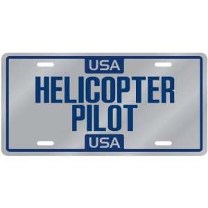  New  Usa Helicopter Pilot  License Plate Occupations 