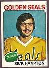 1975 76 OPC O Pee Chee Hockey Rick Hampton #65 California Golden Seals 