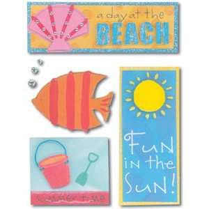  Soft Spoken Themed Embellishments Beach/Summer by   625599 