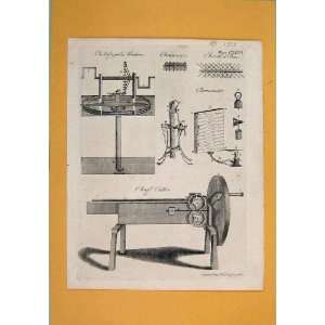   Centrifigal Machine Chain Chronometer Chaff Print