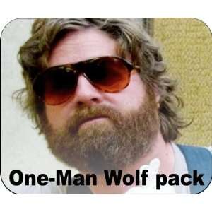   Zach GalifianakisAlan One Man Wolf Pack Mouse Pad 