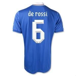   Italy 2012 DE ROSSI Authentic Home Soccer Jersey