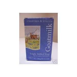  Crabtree & Evelyn Goatmilk   Triple Milled Soap Beauty