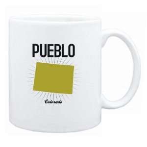   Pueblo Usa State   Star Light  Colorado Mug Usa City