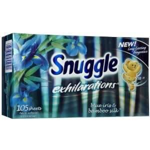 Snuggle Exhilarations Fabric Softener Sheets, Blue Iris 