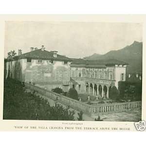   1904 Lombard Villas Villa Alario Vill Cicogna Italy 