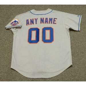 NEW YORK METS 1960s Majestic Cooperstown Throwback Away Jersey 