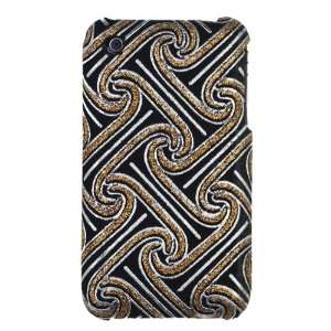  KingCase Glitter Swirl Hard Case for iPhone 3G / 3GS 