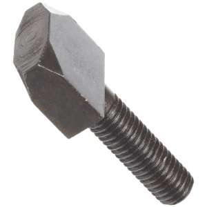 Black Oxide Steel Quarter Turn Screws, 1/2   13, Head Diameter, 1 3/4 
