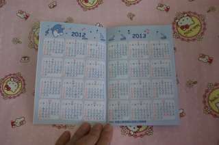 2012 Sanrio Tuxedo Sam Mini Datebook Diary Book Schedule Planner 