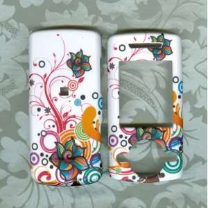  flower designer SAMSUNG A777 AT&T FACEPLATE PHONE COVER 