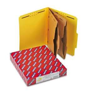  Smead® Pressboard Folders w/2 Pocket Dividers, Letter, 6 