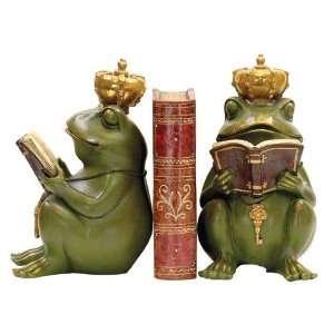  SI 7 8188 Pair Superior Frog Gatekeeper Bookends No.93