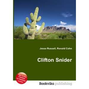  Clifton Snider Ronald Cohn Jesse Russell Books