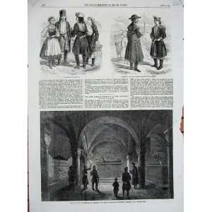   1863 Vaults Cathedral Cracow Sobieski Burial Peasants