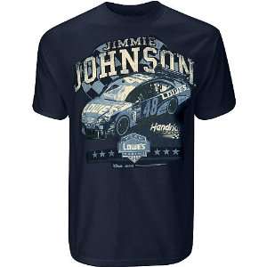   Chase Authentics Jimmie Johnson Vintage Car T Shirt