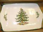 Spode Christmas Tree New in box Dessert Tray Retails for $63 Holiday 