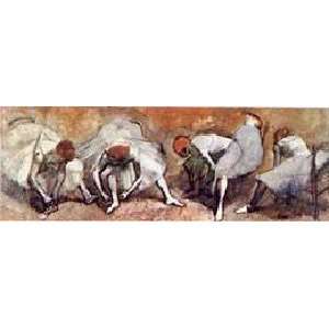   Slipp   Artist Edgar Degas  Poster Size 22 X 28