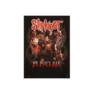  Slipknot We Wont Die Zombies Creepy Poster Everything 