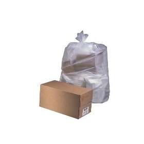  60 Gallon Clear Garbage Bags 38x63 1.8 Mil 75 per Case 