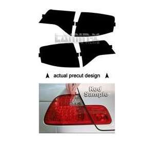 Acura MDX 2007 2008 2009 2010 2011 Tail Light Vinyl Film Covers ( RED 