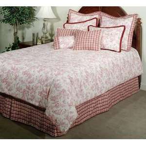    Jolie Red Full Size Bedding Set (Clearance)