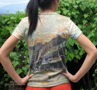 La Sirene Hotel by Van Gogh   size S   Ladies T Shirt  