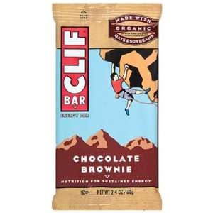 Clifbar Clif Bar Food Clf Bar Chocolate Brownie Bx/12