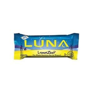  Clif Bar Luna Bar Organic Lemon Zest 1.69 oz. (Pack of 15 