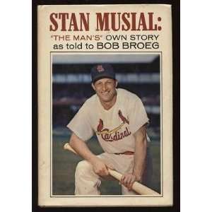  1964 Stan Musial Autographed Hard Cover Book B & E 