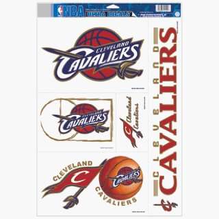    Cleveland Cavaliers Static Cling Decal Sheet **