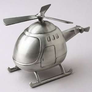 Metal Helicopter Bank 
