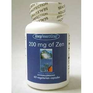  Allergy Research Group 200mg of Zen   60 Capsules Health 
