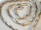 5mm Silver Italian Arrow Bullet Chain Necklace 20