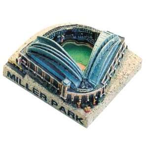  Miller Park Stadium Replica (Milwaukee Brewers)   Silver 