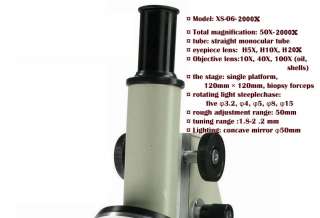 2000x Biomicroscope Microscope Changeable Eyepiece + Monitor + CCD 