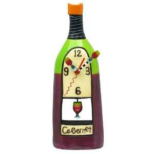    Allen Designs Wine Cabernet Standing Pendulum Clock