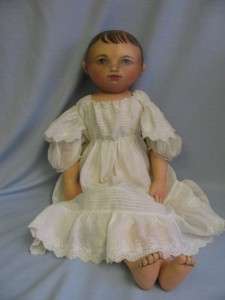   Antique Inspired circa 1989 by Famous Cloth Doll Artist SUSAN FOSNOT