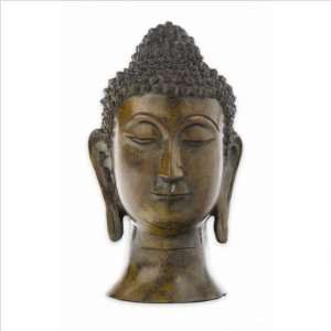  New Buddha Bust Small Antiqued Bronze Finish High Quality 