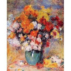  Vase of Chrysanthemums