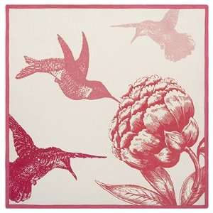  Simrin Hummingbird Rose Napkins