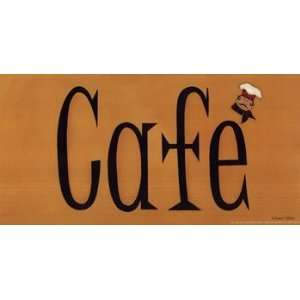  Cafe   Poster by Scherry Talbott (12x6)