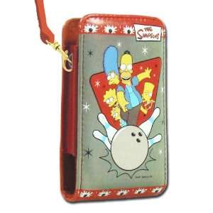  Simpsons Universal Vertical Cellphone Pouch with The Simpsons Family 