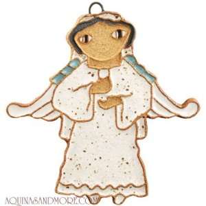  Girl Communicant Angel Ceramic Plaque