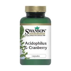  Acidophilus & Cranberry 60 Caps by Swanson Premium Health 