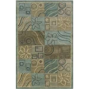 Craft Collection Spring Collage Blue 26x8 Area Rug  