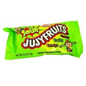 Jujyfruits Sour, 2.5 oz bag, 24 count Grocery & Gourmet Food
