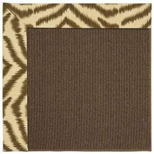  Capel Zoe Java Sisal 2007 Tawny 756 4 Octagon Area Rug 